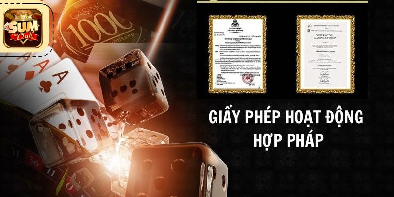 Giấy Phép Hoạt Động Sumclub – Đảm Bảo Uy Tín và An Toàn Tuyệt Đối Giấy phép hoạt động Sumclub – Nền tảng pháp lý của nhà cái uy tín